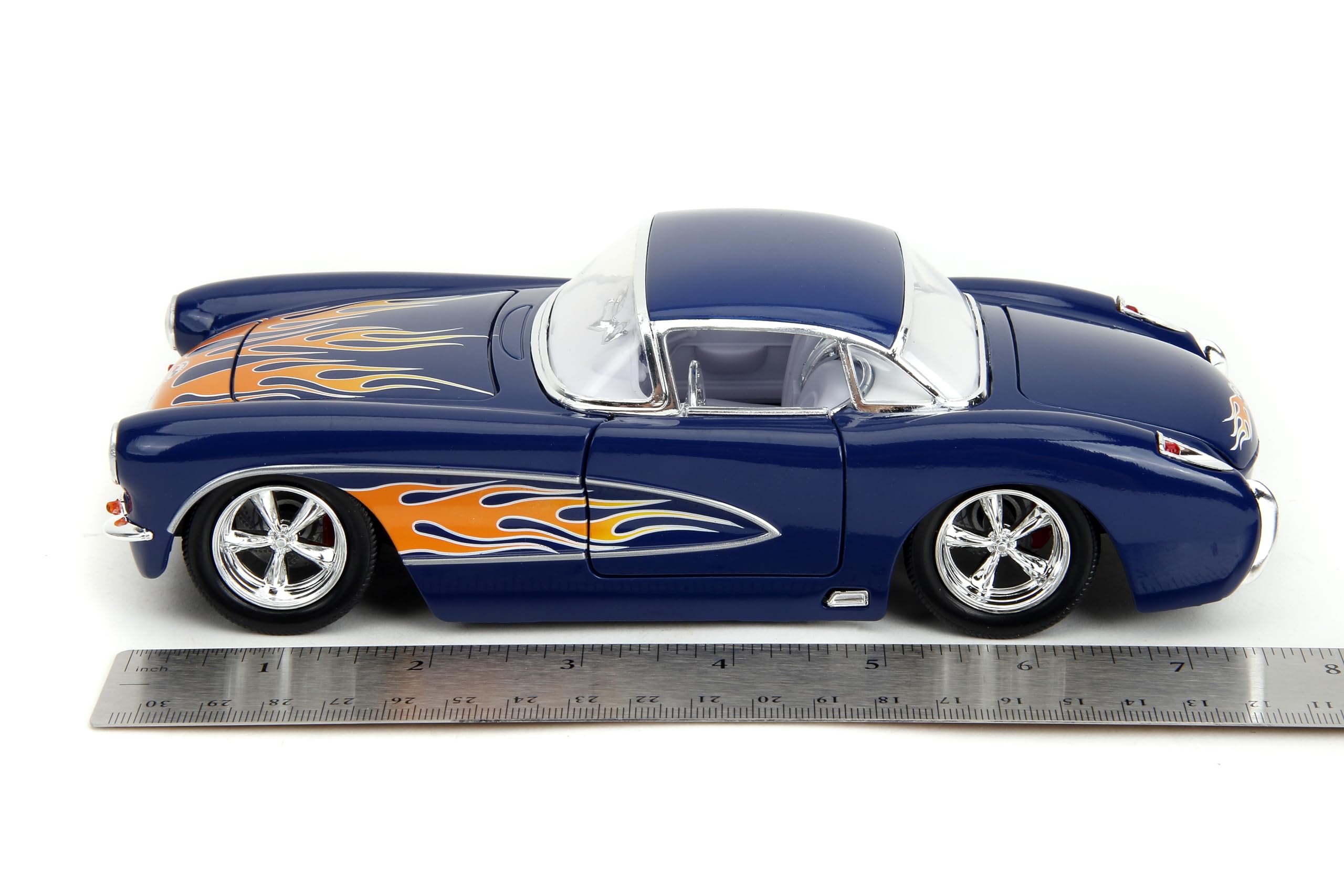 Amazon.com: Jada Big Time Muscle 1:24 1957 Chevrolet Corvette Die